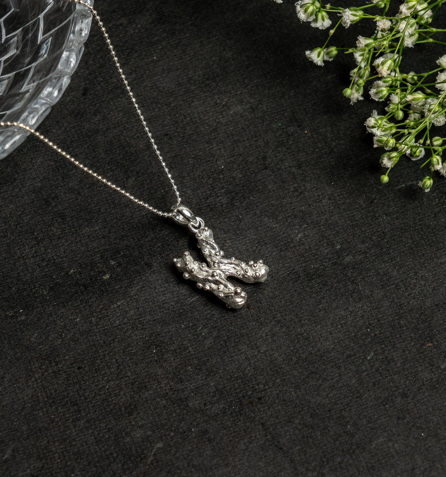 Alphabet K Pendant