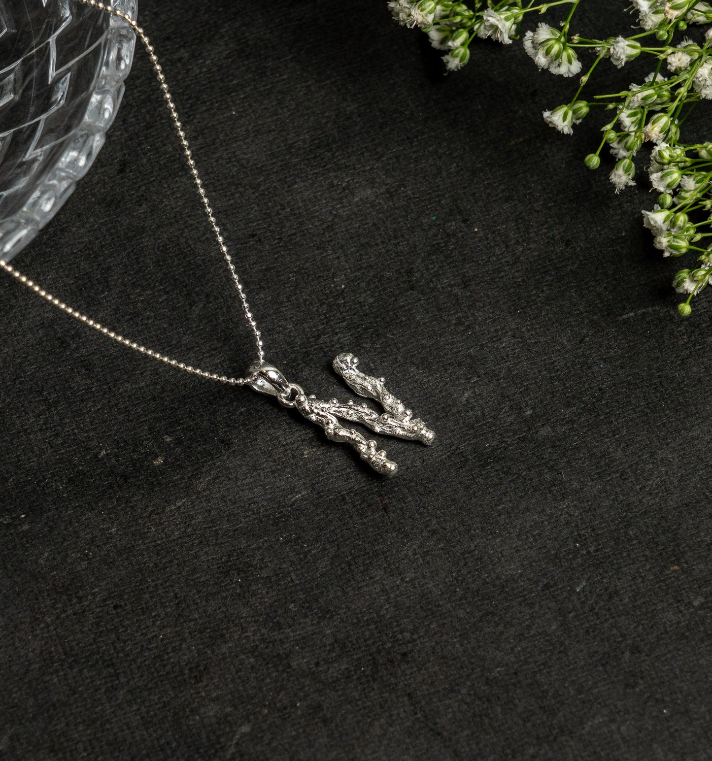 Alphabet N Pendant