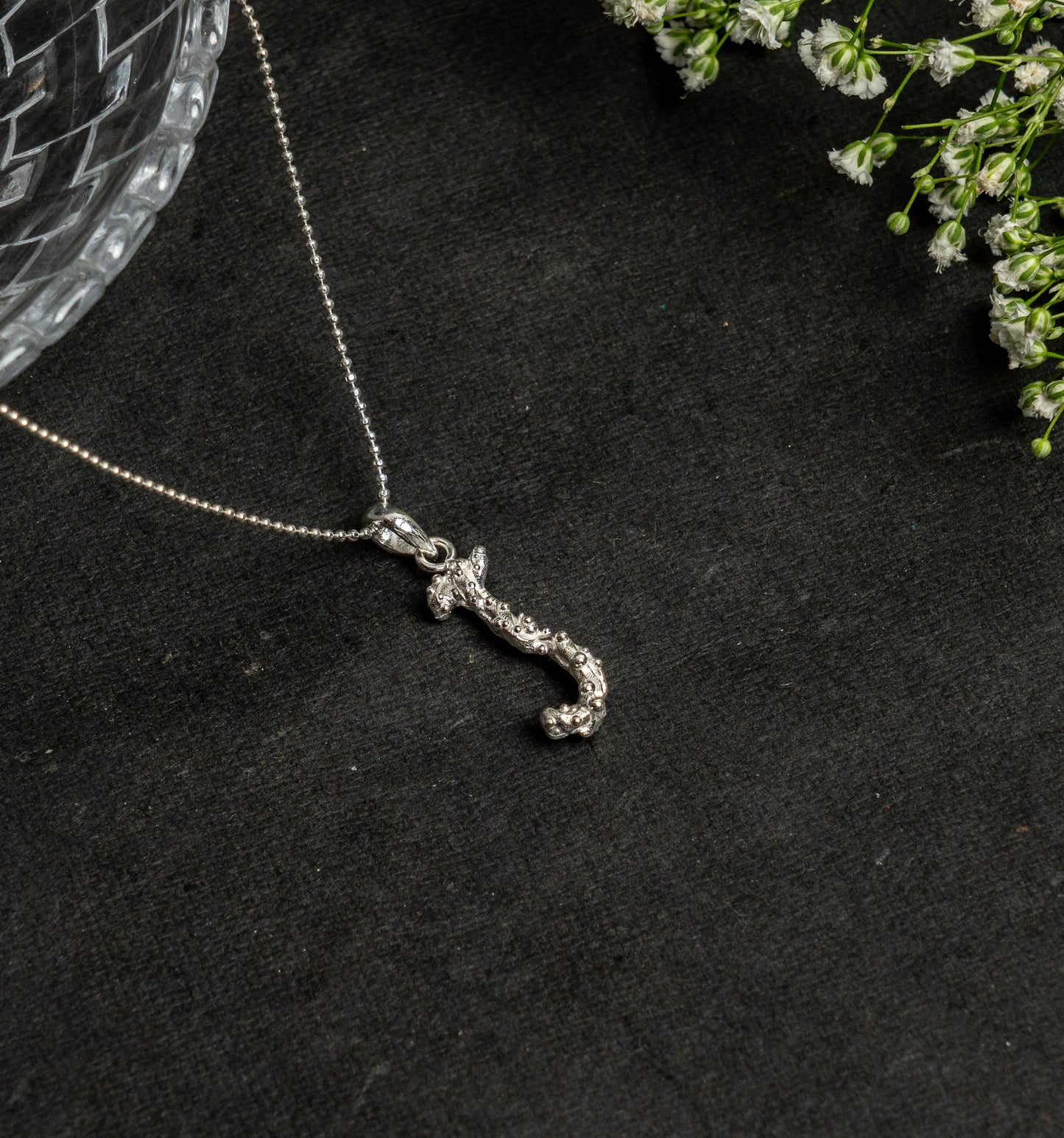 Alphabet J Pendant