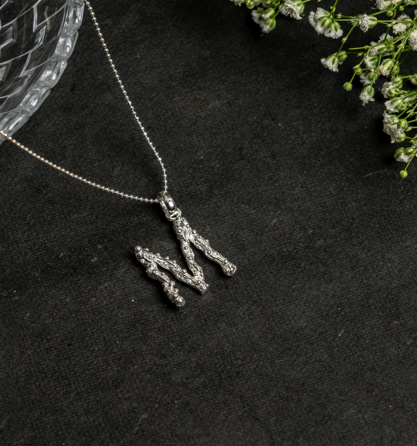 Alphabet M Pendant