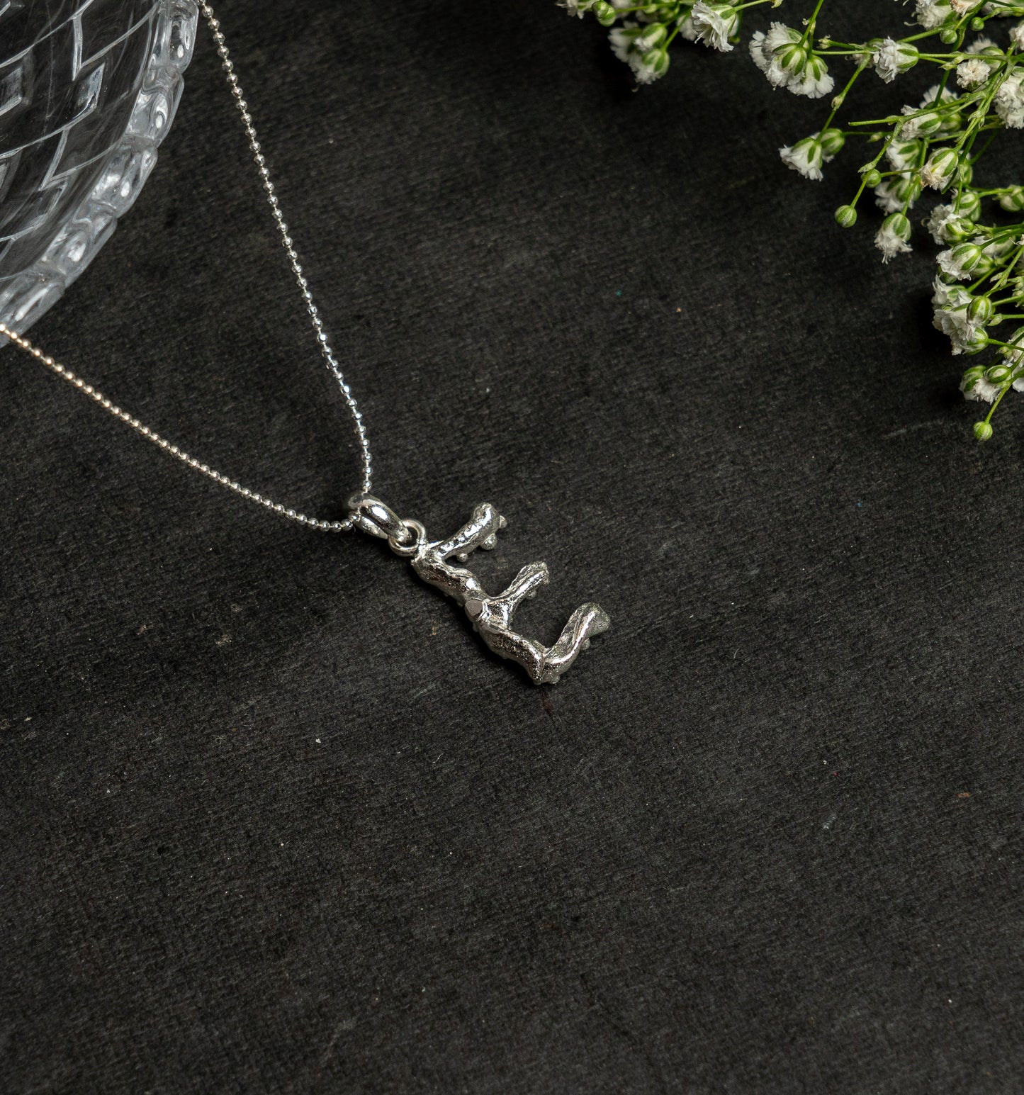 Alphabet E Pendant