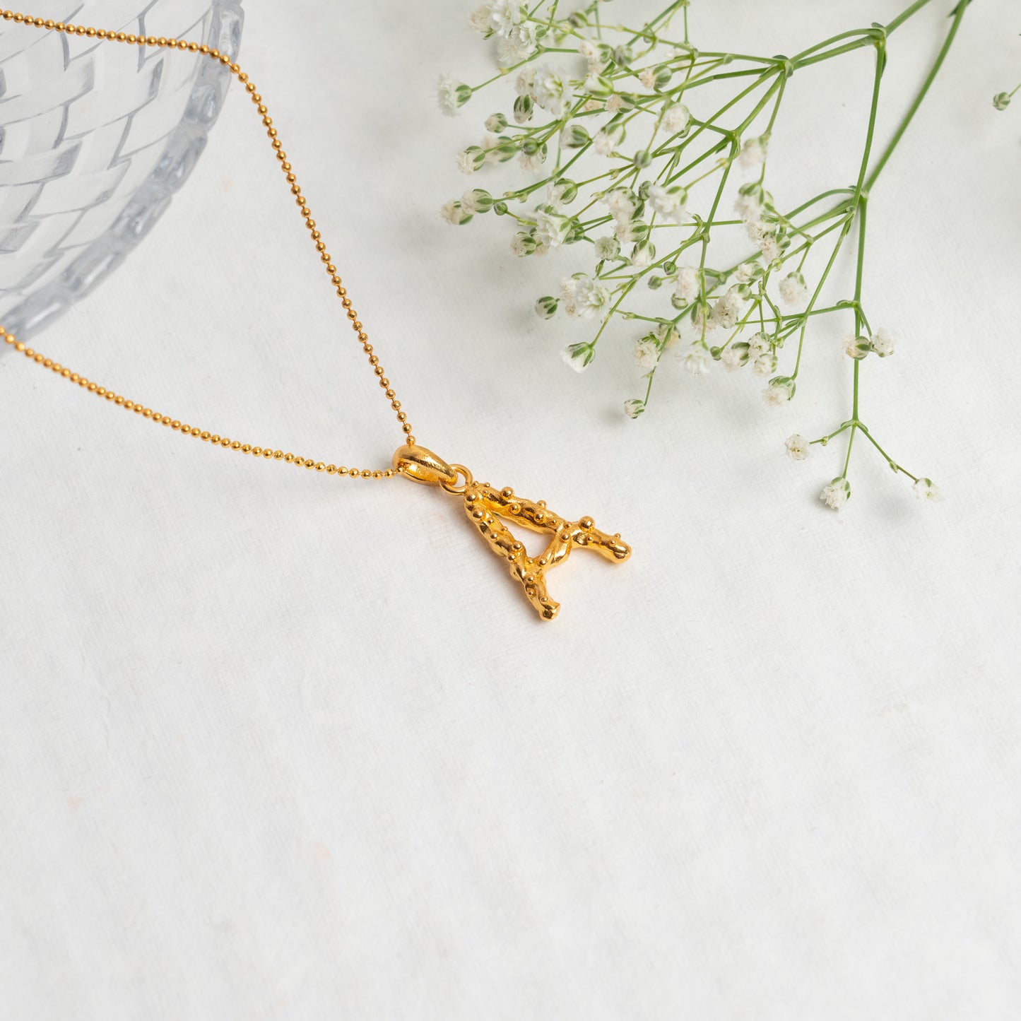 Alphabet A Pendant
