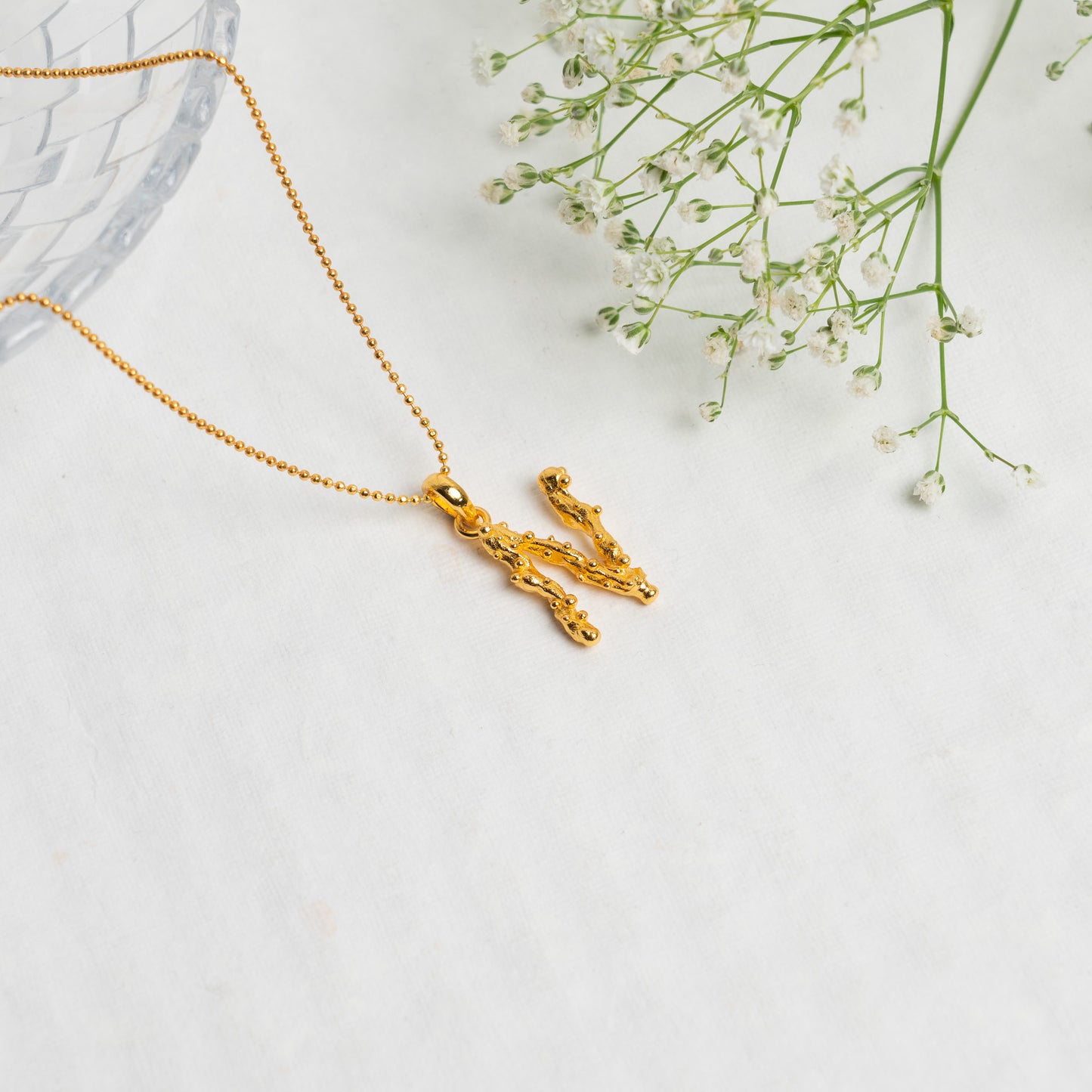 Alphabet N Pendant