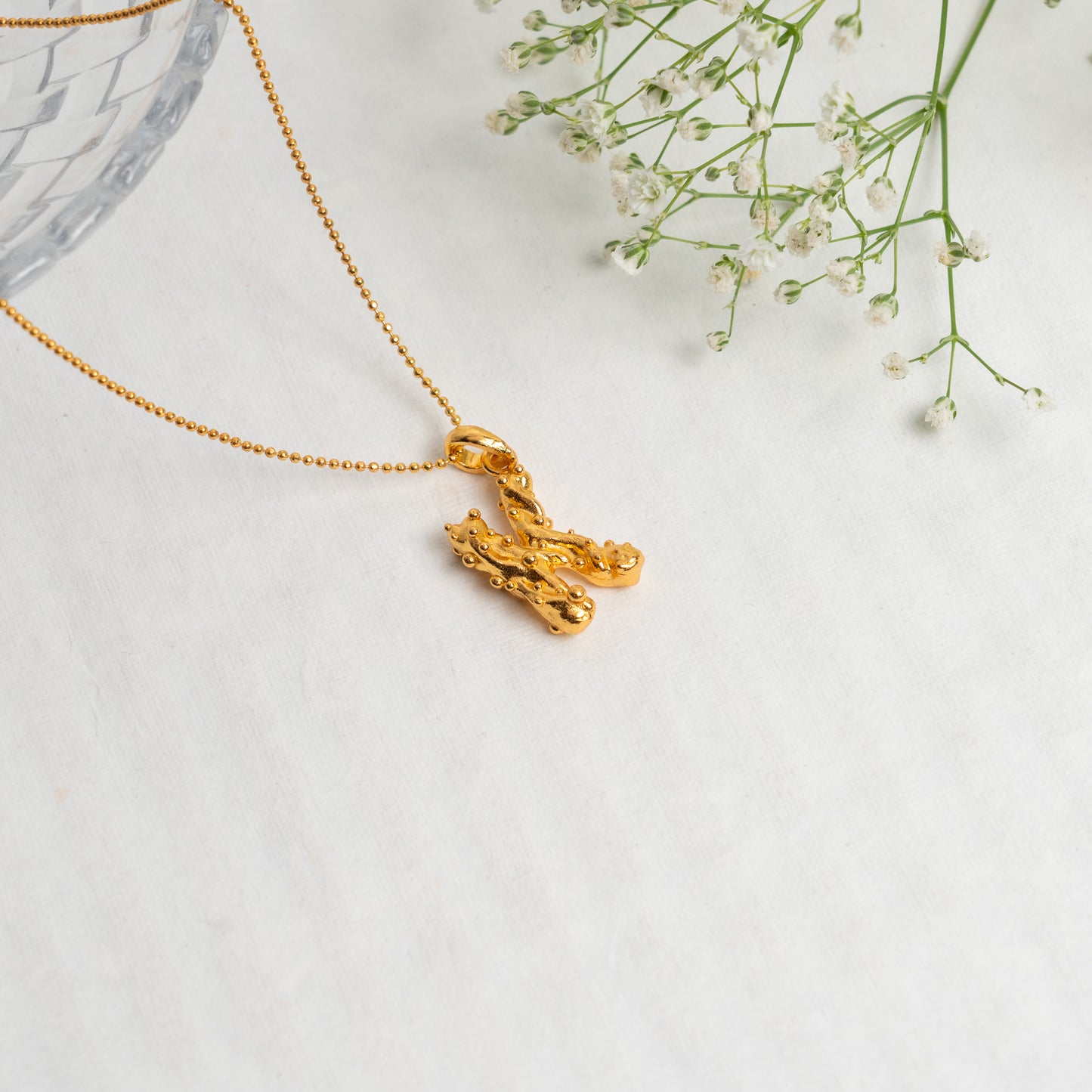 Alphabet K Pendant