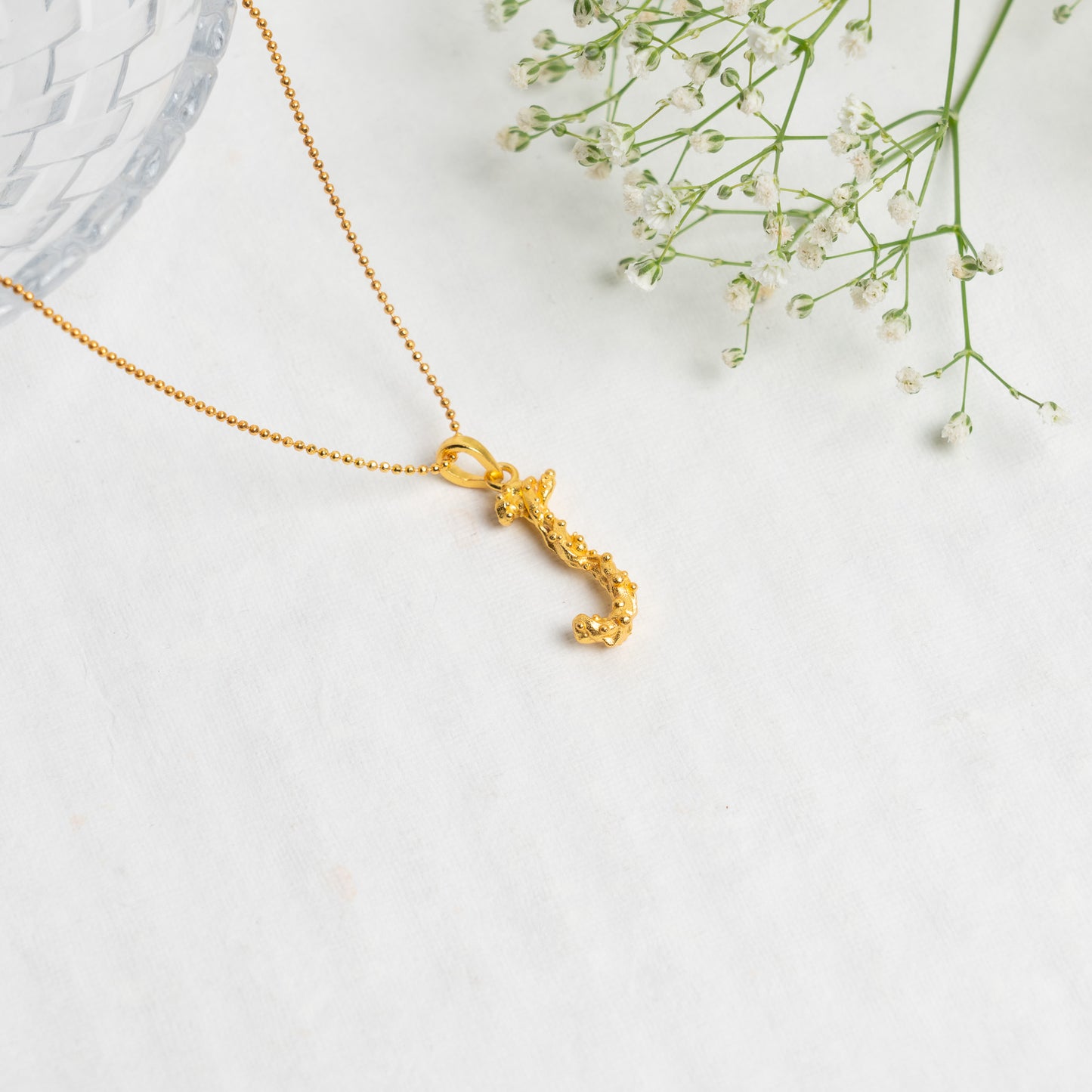 Alphabet J Pendant
