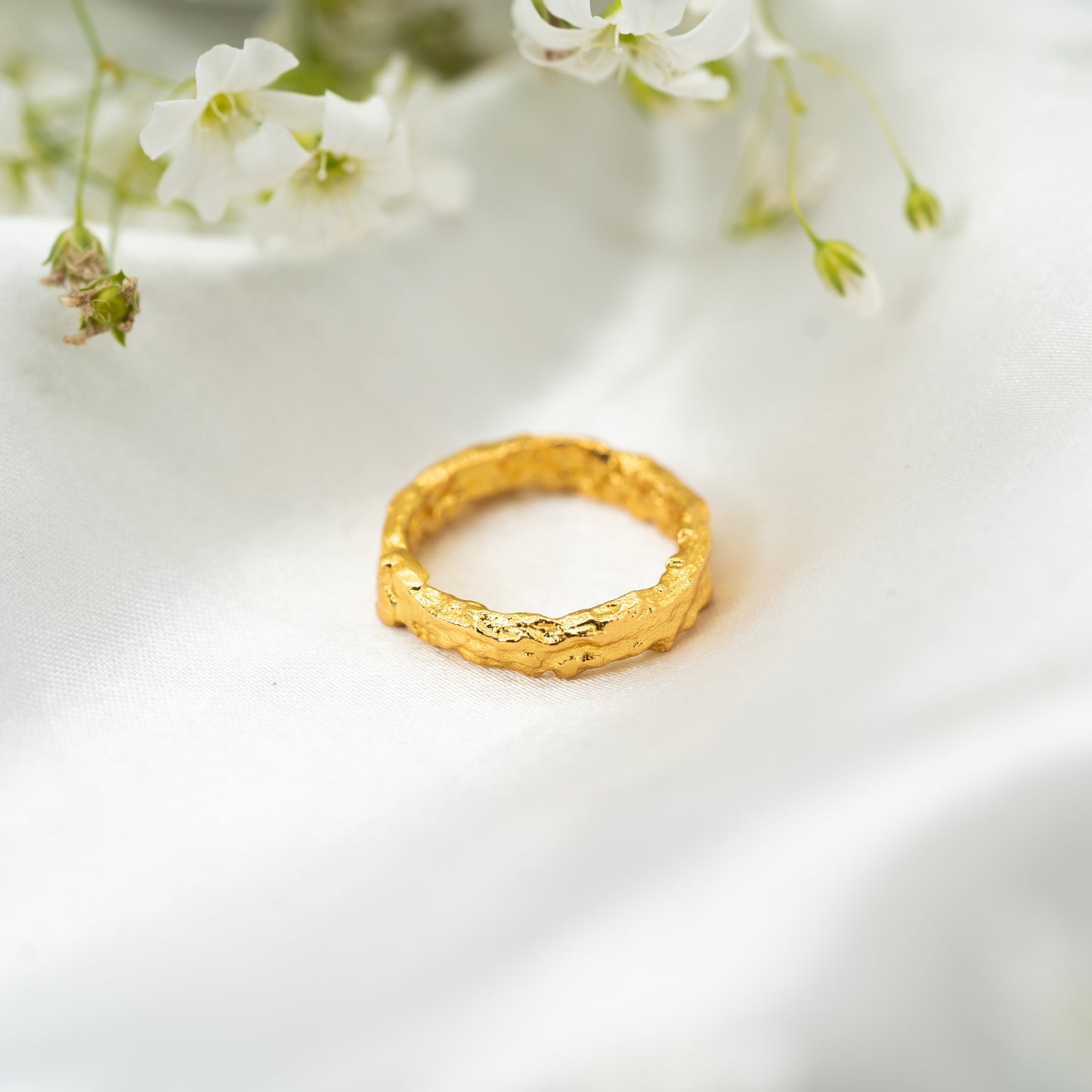 Flaming Orbit Ring