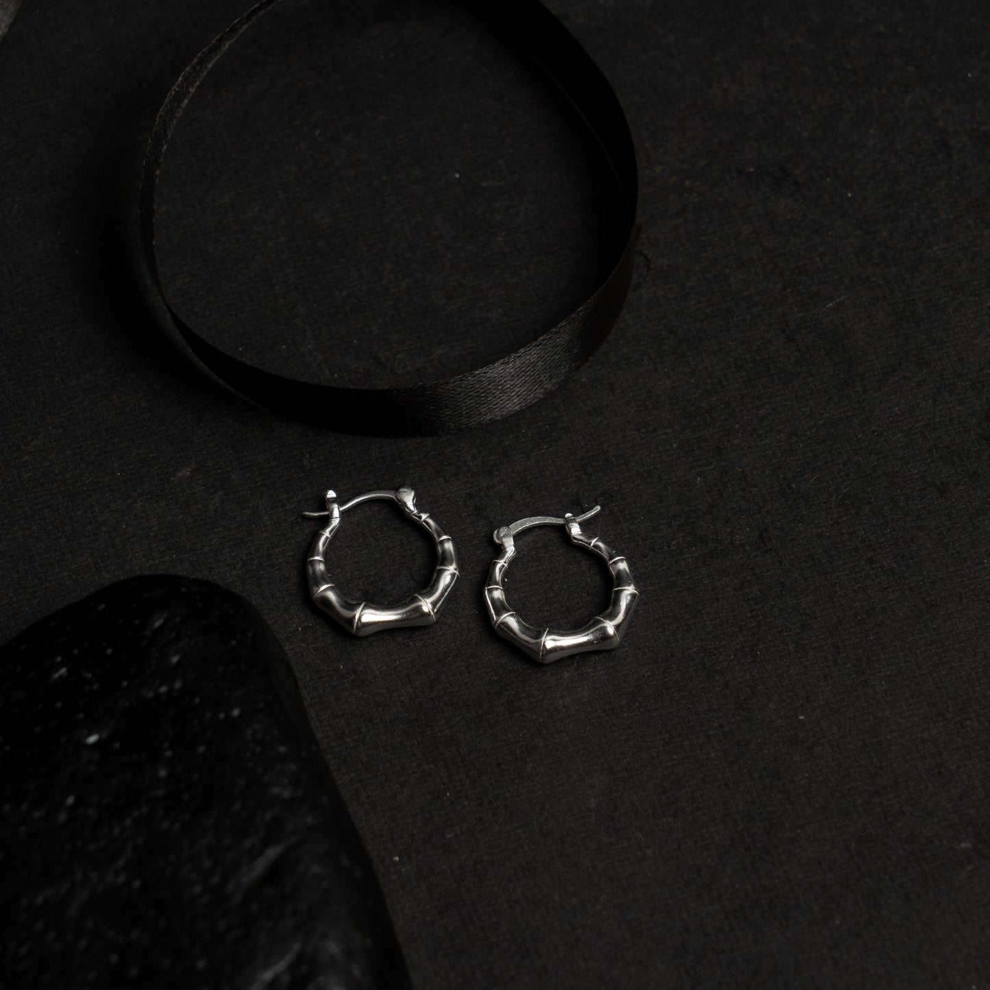 Small Bamboo Hoops