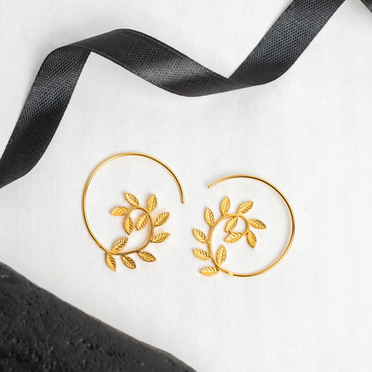 Leaf Hoops
