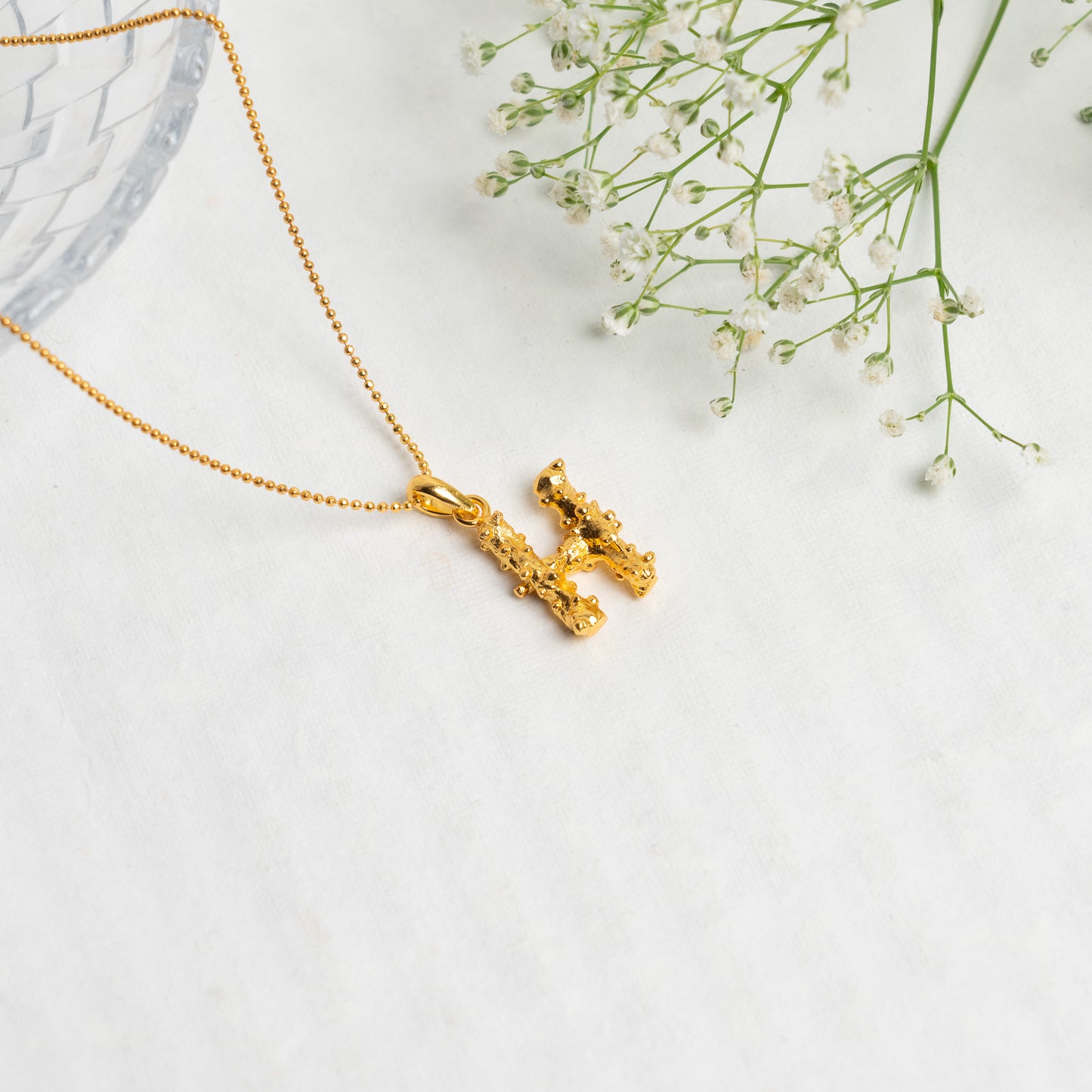 Alphabet H Pendant
